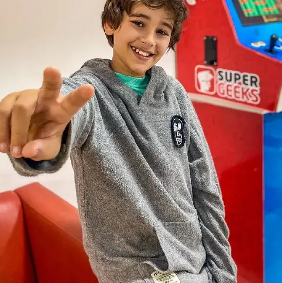 Aluno SuperGeeks InSchool